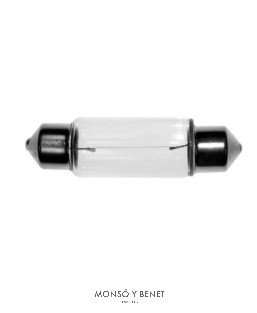 BOMBILLA AUTO 6405 12V 5W 11x44mm.