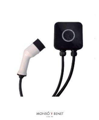CARGADOR MINI MURAL COCHE ELECTRICO CONECTOR TIPO 2 CCE-8007
