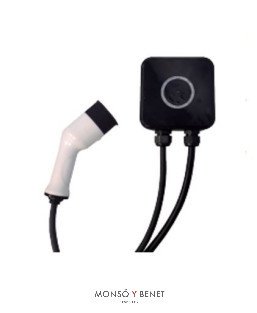CARGADOR MINI MURAL COCHE ELECTRICO CONECTOR TIPO 2 CCE-8007