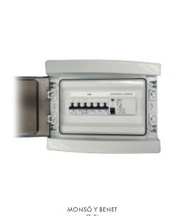CUADRO PROTECCION PARA ESTACIONES RECARGA 32A. CCP-8550