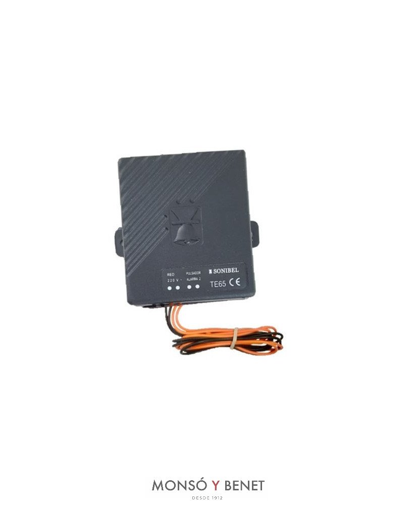 TIMBRE ALARMA TE-65 CON DETECTOR