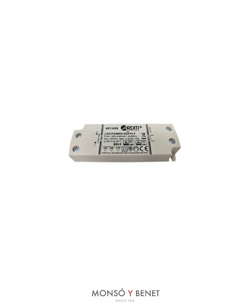 FUENTE DE TENSION CONSTANTE LED 230V 24V /15W C1524F