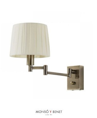 APLIQUE DE PARED ARTIS COLOR ORO VIEJO