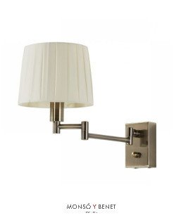 APLIQUE DE PARED ARTIS COLOR ORO VIEJO