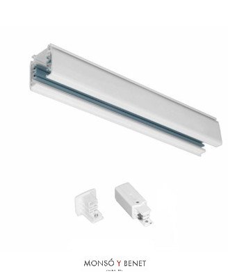 CARRIL UNIVERSAL TRIFASICO EU-330 B 300CM.BLANCO
