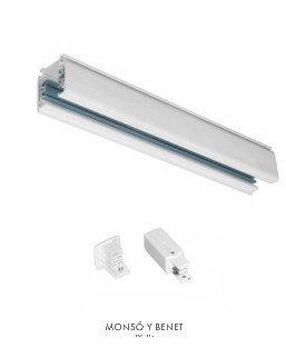 CARRIL UNIVERSAL TRIFASICO EU-330 B 300CM.BLANCO