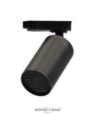FOCO MINI 1xGU10 FCM-398 NEGRO