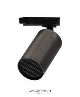 FOCO MINI 1xGU10 FCM-398 NEGRO