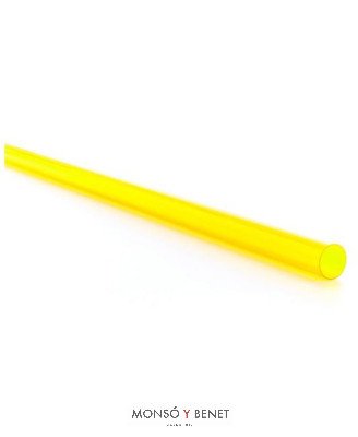 FUNDA DE TUBO FLUORESCENTE 18W AMARILLA