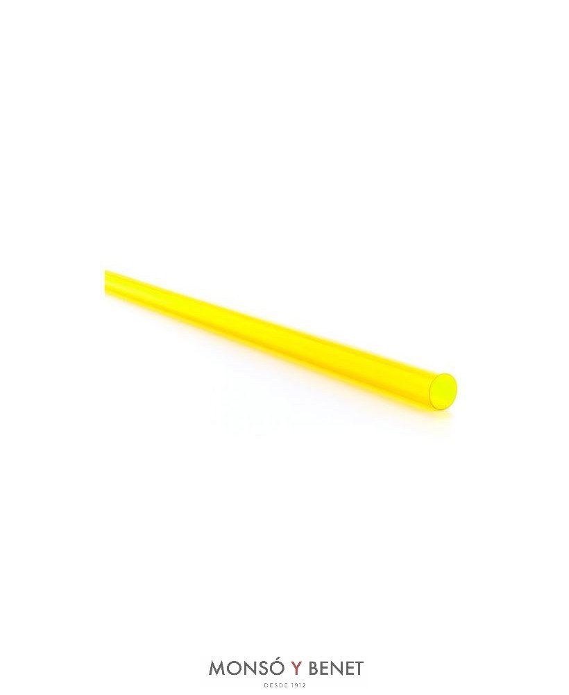 FUNDA DE TUBO FLUORESCENTE 18W AMARILLA