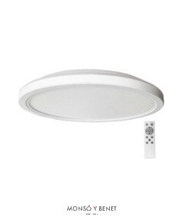 PLAFON REDONDO LED 24W RGB +BLANCO CCT PMR-575 CON MANDO