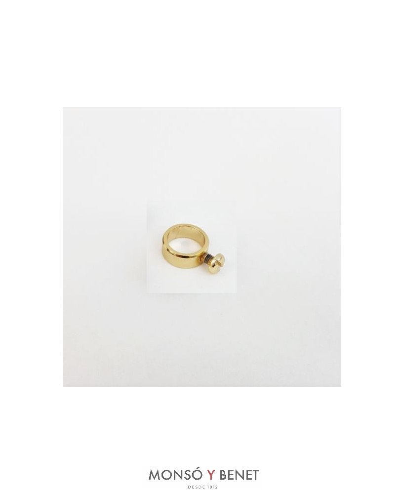 ARO CON TORNILLO No. 6312 DORADO