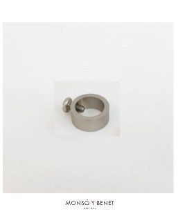 ARO CON TORNILLO No. 6312 NIQUEL