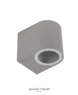 FOCO APLIQUE IP54 GU10 GEA G GRIS