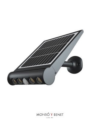 PROYECTOR SOLAR ORIENTABLE PS-2499 N NEGRO IP65
