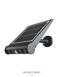 PROYECTOR SOLAR ORIENTABLE PS-2499 N NEGRO IP65