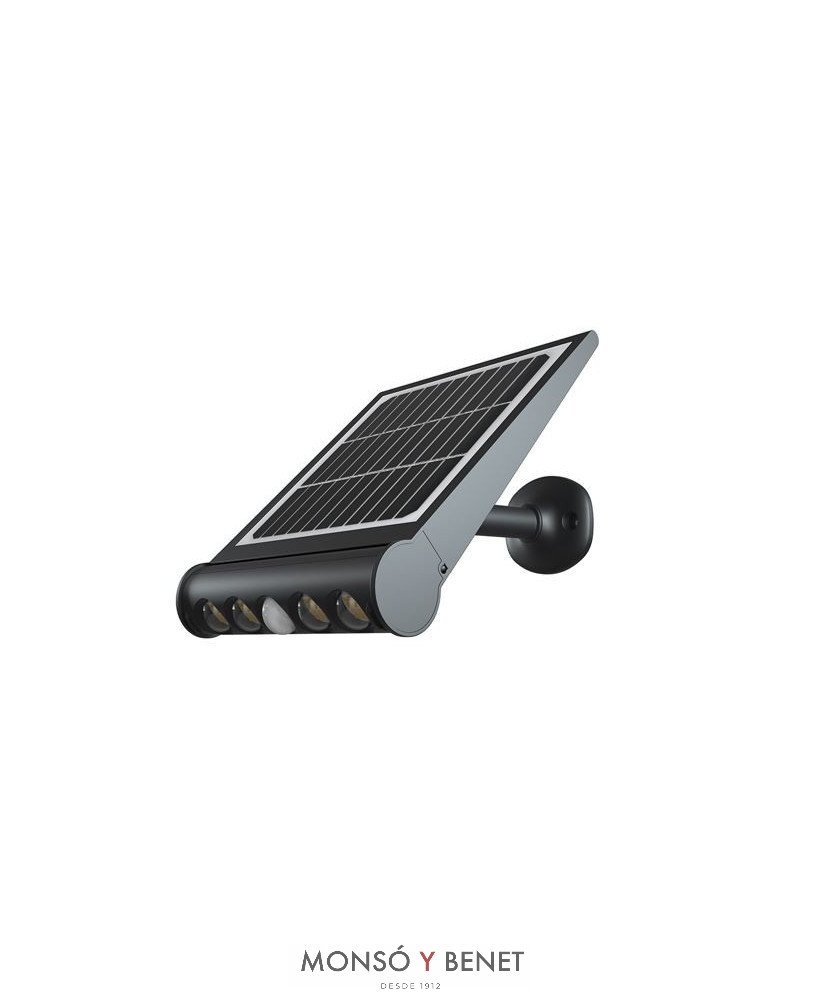 PROYECTOR SOLAR ORIENTABLE PS-2499 N NEGRO IP65
