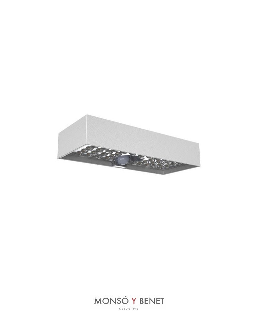 APLIQUE SOLAR CON DETECTOR PIR AS-2754 B BLANCO IP65