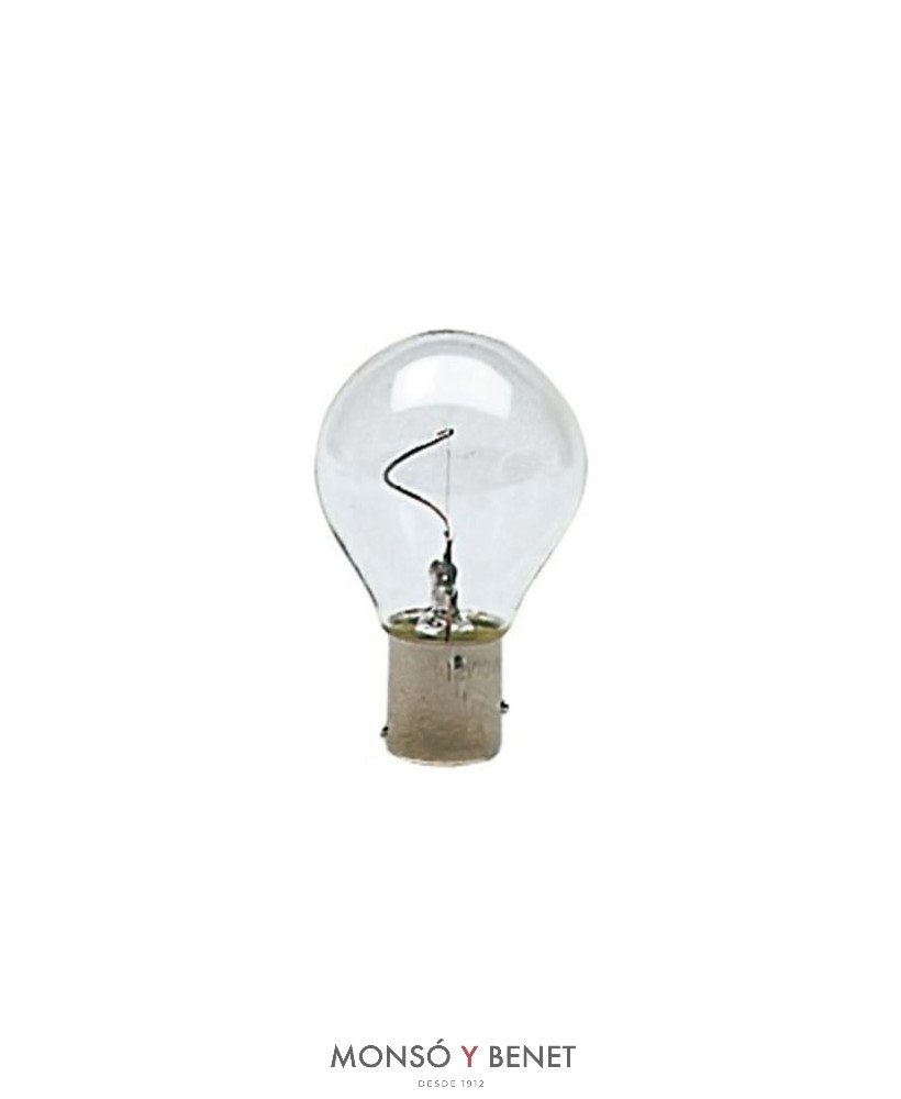 BOMBILLA NAVEGACION TODO HORIZONTE 24V 25W BAY15D 1500 H.