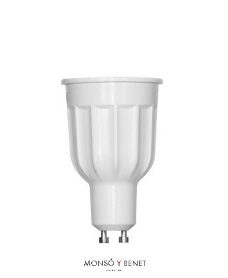 BOMBILLA LED LARGA DIMABLE Ø50mm.230V 12BD3U GU10 60º 3000K