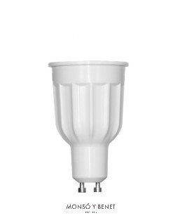 BOMBILLA LED LARGA DIMABLE Ø50mm.230V 12BD2U GU10 60º 2700K