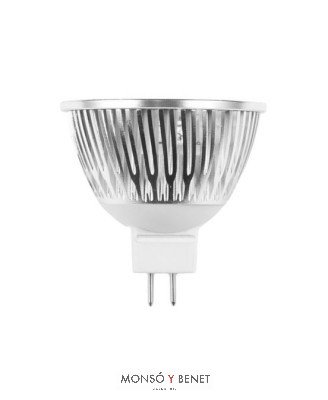 BOMBILLA LED MR16 TIPO DICROICA 50 12-25V - 4W 05ED4B GU5.3