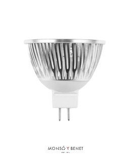 BOMBILLA LED MR16 TIPO DICROICA 50 12-25V - 4W 05ED4B GU5.3