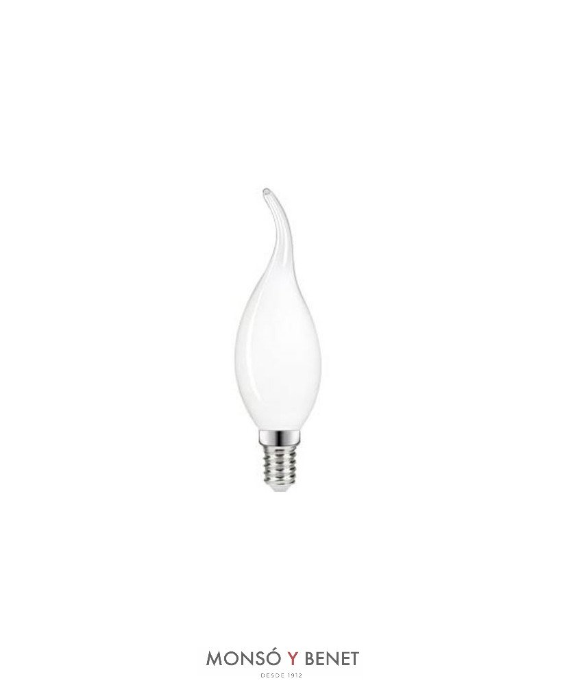 BOMBILLA LED VELA PUNTA OPAL 04VPDO2 E14 2700K