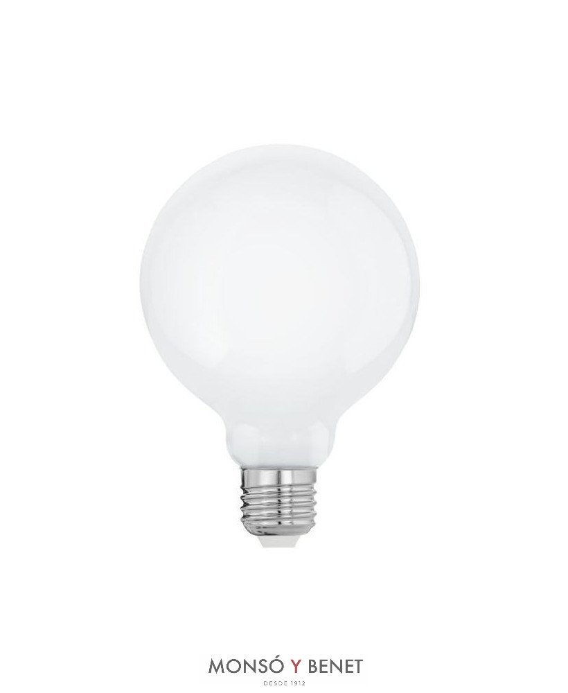 BOMBILLA LED GLOBO 95 VIDRIO 09G9D2 E27 2700K