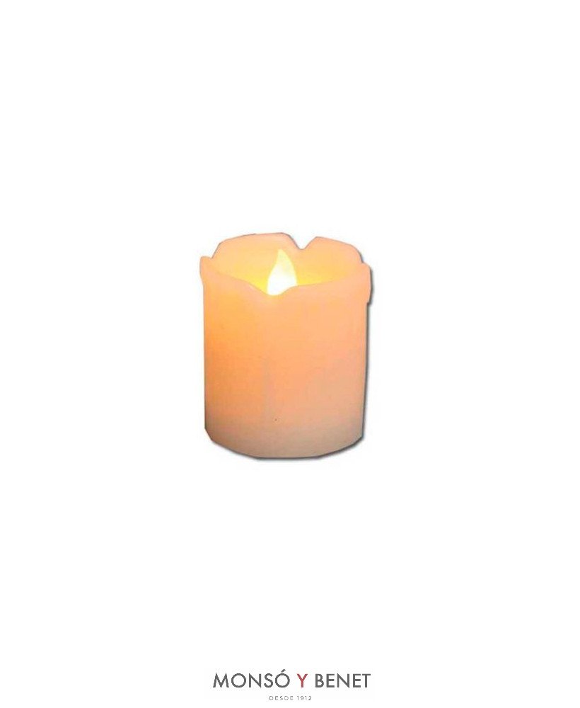 VELA CERA LLAMA VACILANTE LED V-52452