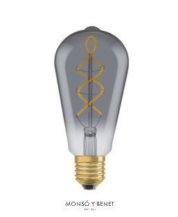 BOMBILLA LED RUSTIKA ST64 5W AHUMADA 05RUH1 E27 1800K