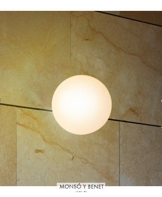 APLIQUE PARED BOLA INTEMPERIE BULY-20-WALL-S E27 IP44