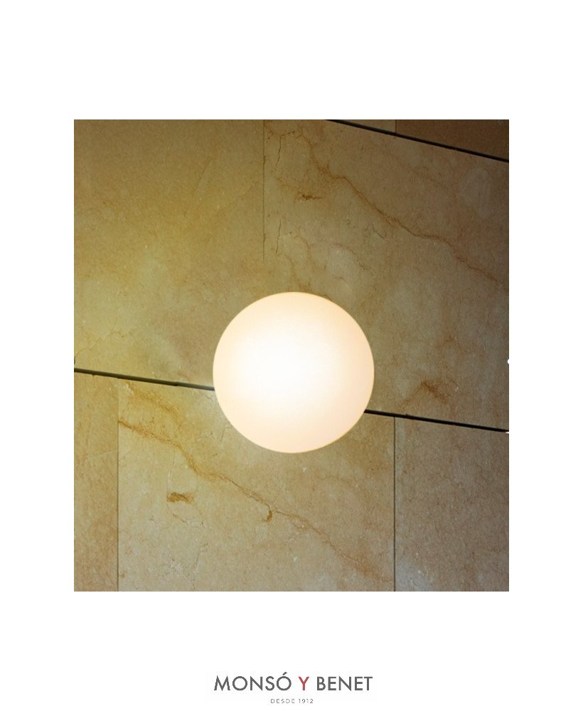APLIQUE PARED BOLA INTEMPERIE BULY-20-WALL-S E27 IP44