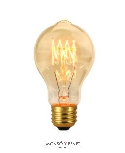 BOMBILLA CARBO.DECO-40 230V/40W E27