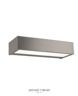 APLIQUE APOLO A-811-25-H HALÓGENO Ó LED NIQUEL MATE
