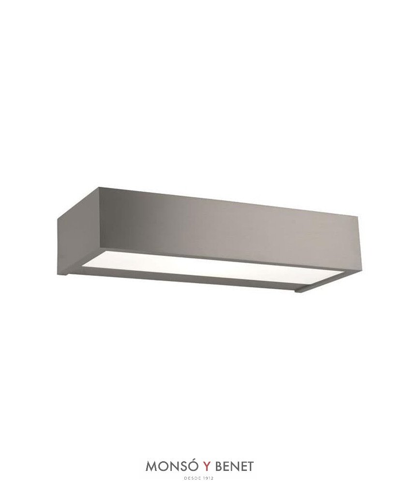 APLIQUE APOLO A-811-25-H HALÓGENO Ó LED NIQUEL MATE