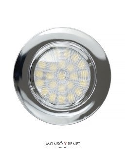 ARO FIJO LED AES-242 CROMO BRILLO