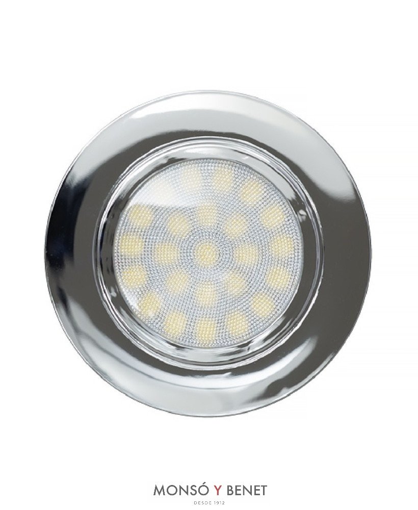 ARO FIJO LED AES-242 CROMO BRILLO