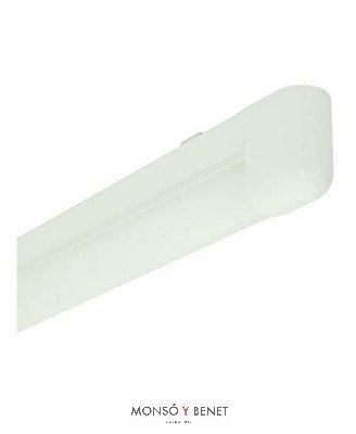 EQUIPO PARED VACIO CON DIFUSOR 1x120cm STLED-120 B BLANCO