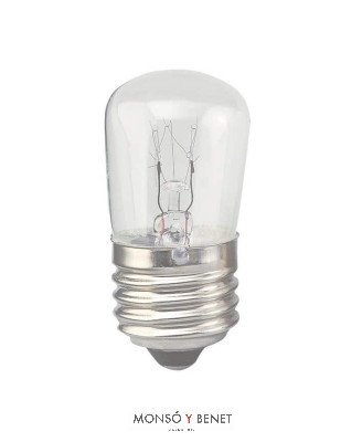 BOMBILLA PEBETERO T30X60 10W E27 CLARA