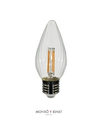 BOMBILLA LED VELA ANTORCHA 04VAN3 3000K