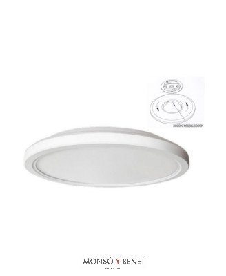 PLAFON REDONDO LED 18W BLANCO CCT PMR-573