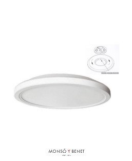 PLAFON REDONDO LED 18W BLANCO CCT PMR-573