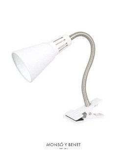 FLEXO PINZA E14 NUKA BLANCO