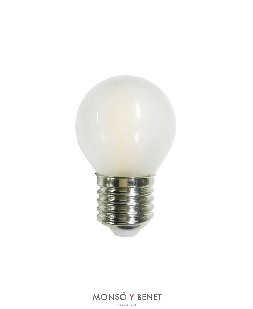BOMBILLAS LED E27 ESFERICA MATE 04EMN2 2K