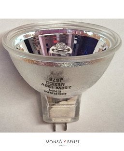 BOMBILLA PROYECTOR ENH 93506 120V 250W GY5.3 PATAS PLANAS
