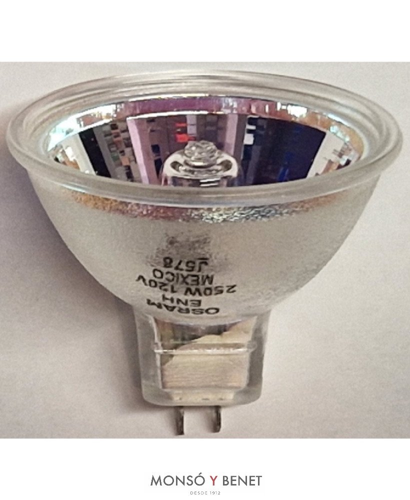 BOMBILLA PROYECTOR ENH 93506 120V 250W GY5.3 PATAS PLANAS
