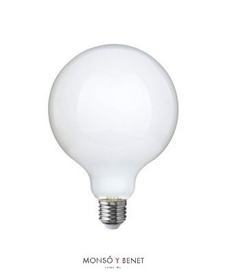 BOMBILLA GLOBO LED OPAL 125MM NO FLICKER 230V 22W E27 2700K