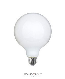 BOMBILLA GLOBO LED OPAL 125MM NO FLICKER 230V 22W E27 2700K