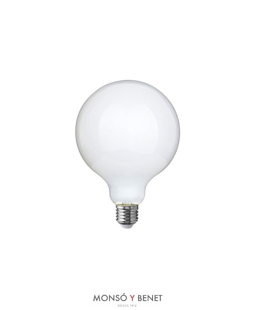 BOMBILLA GLOBO LED OPAL 125MM NO FLICKER 230V 22W E27 2700K